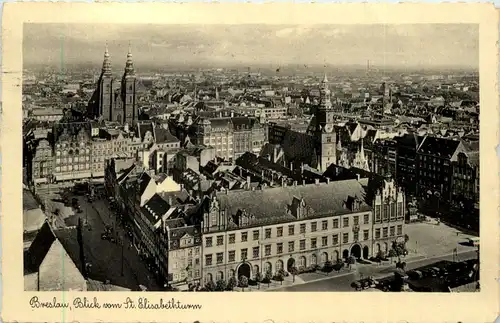 Breslau - Blick vom St. Elisabethturm -628574