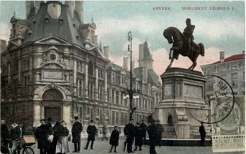 Anvers - Monument Leopold -600470