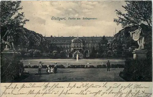Stuttgart - Partie am Anlagensee -627518