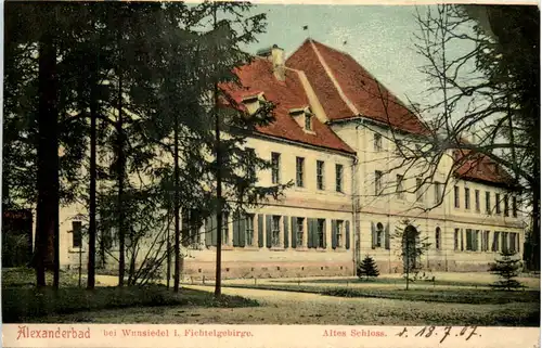 Alexanderbad bei Wunsiedel -627558