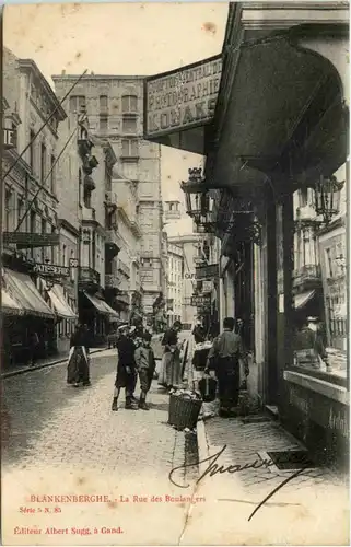 Blankenberghe - La Rue des Boulangers -600576