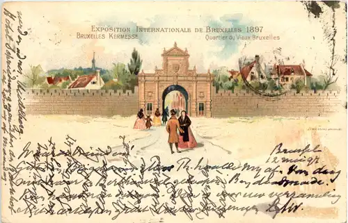 Bruxelles - Exposition Internationale 1897 -600596