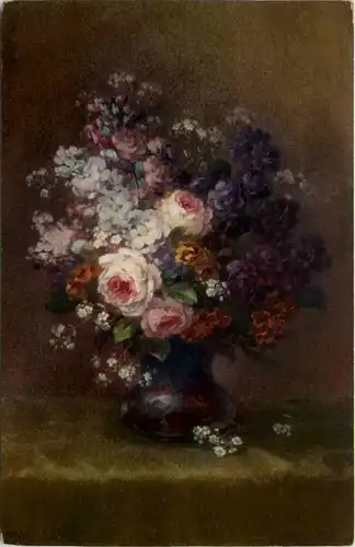 Stilleben - gelaufen in Greibensee mit Stempel Kurmarklager der HJ -627618