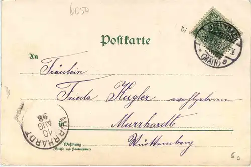 Offenbach - Sängerfest 1898 - Litho -493724