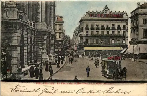 Bruxelles - La Place de la Monnaie -629654