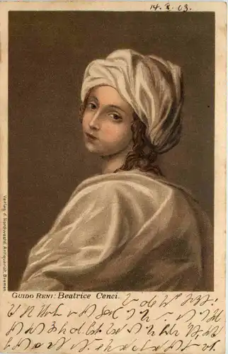 Künstler AK Guido Reni - Beatrice Cenci -627922