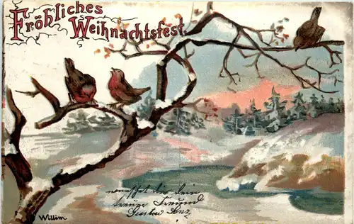 Weihnachten - Vögel -627918