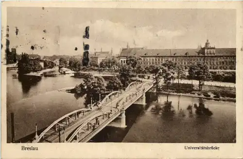 Breslau - Universitätsbrücke -628740