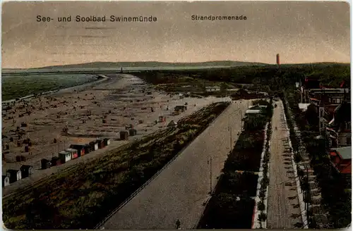 Swinemünde - Strandpromenade -628090