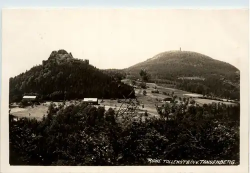 Ruine Tollenstein und Tannenberg -494064