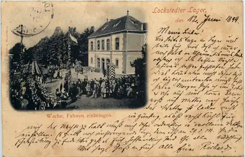 Lockstedter Lager - Wache, Fahnen einbringen -628308