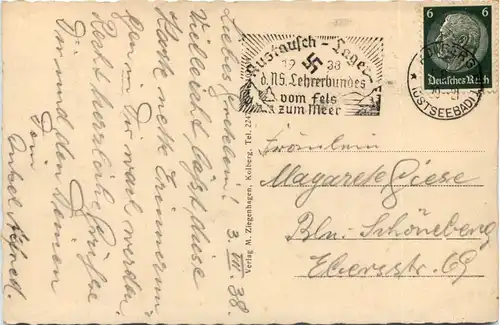 Ostseebad Kolberg - Leuchtturm und Hafeneinfahrt -626972