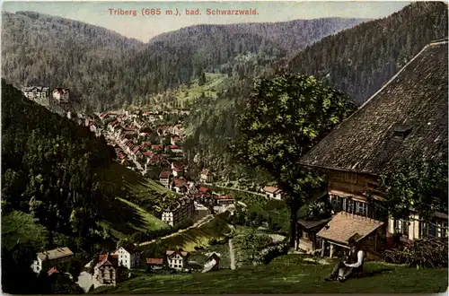 Triberg, bad. Schwarzwald -391584