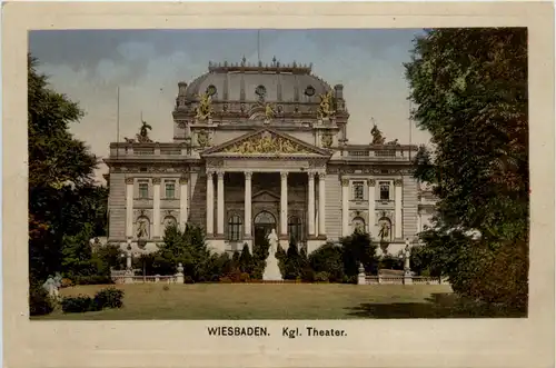 Wiesbaden, Kgl. Theater -391624