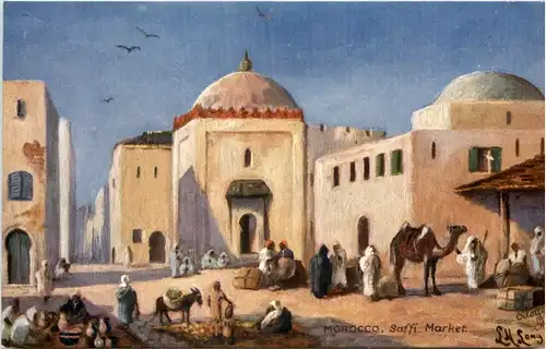Morocco - Saffi Market - Tucks -601136