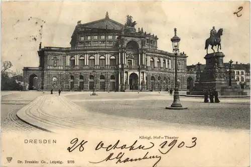 Dresden, Königl. Hof-Theater -391644