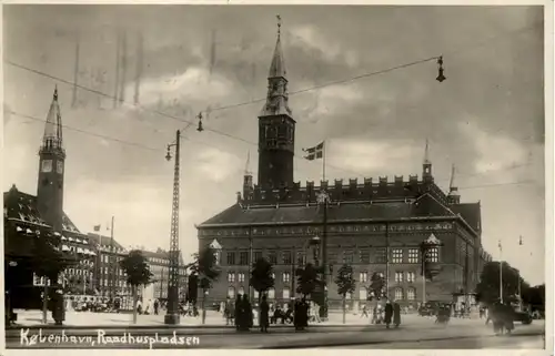 Kobenhavn - Raadhuspladsen -628442