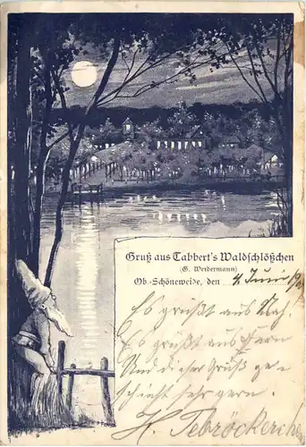 Ober-Schönweide - Gruss aus Tabberts Waldschlösschen - Zwerg -628516