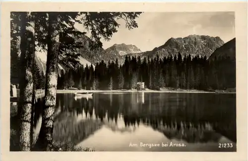 Am Bergsee bei Arosa -391784