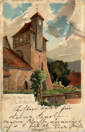 Klosterkirche Ilsenburg - Litho -629264
