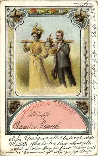 Ostern gelaufen in Zehden Neumark -629682