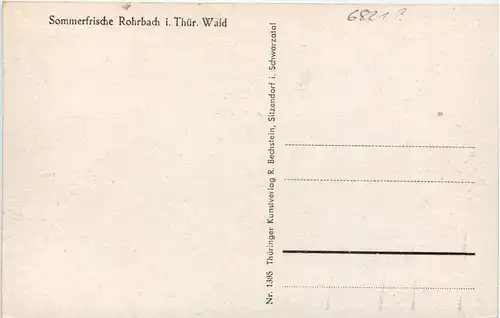 Sommerfrische Rohrbach i. Thür. Wald -519234