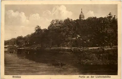 Breslau - Partie an der Liebichshöhe -628712