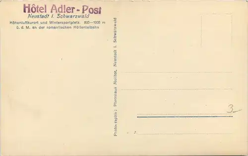 Höllental Schwarzwald, Ravennaschlucht -518664