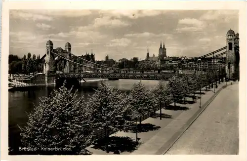 Breslau - Kaiserbrücke -628902