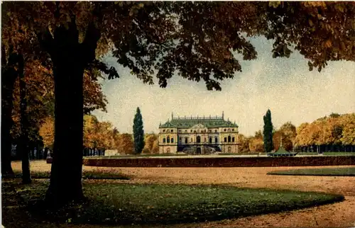 Dresden, Grosser Garten im Herbst -518744
