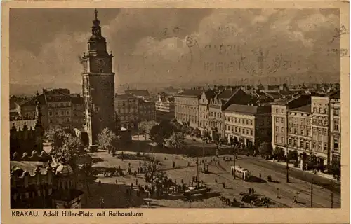 Krakau - Adolf-Hitler-Platz -628934