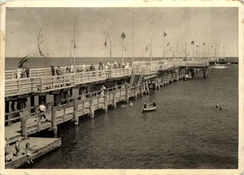 Ostseebad Zoppot - Seesteg -629114