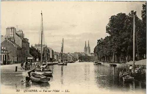 Quimper, Vue sur LÒdet -392222