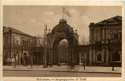 Kobenhavn - Indgangsporten til Tivoli -629658