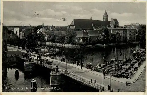 Königsberg - Dominsel mit Dom -629160