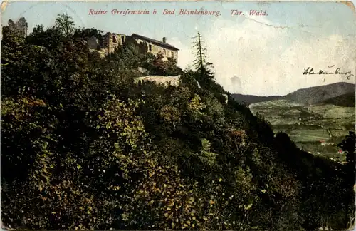 Bad Blankenburg, Burgruine Greifenstein, -519654