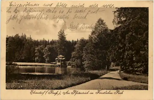 Ebersdorf Reuss, Am Pfotenteich im Fürstlichen Park -518800