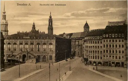 Dresden - Neumarkt und Johanneum -627852