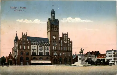 Stolp in Pommern - Rathaus -629688