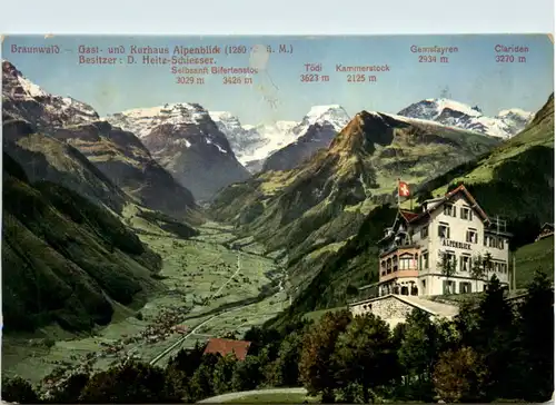 Braunwald, Kurhaus Alpenblick -392654