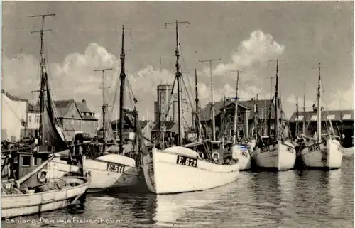 Esbjerg - Den nye Fiskerihavn -629546