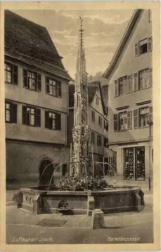 Kurort Urach, Marktbrunnen -519974