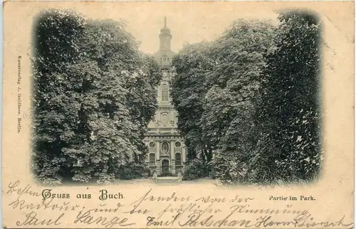 Gruss aus Berlin Buch - Partie im Park -629714