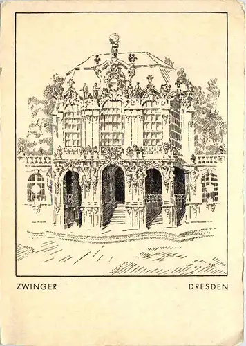 Dresden, Zwinger -518790