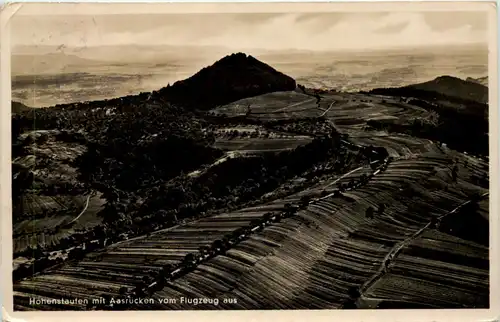 Hohenstaufen mit Aasrücken vom Flugzeug aus -518676