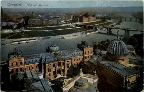 Dresden, Blick auf Neustadt -518722