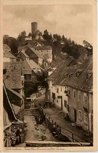 Lobenstein, Koselbach und alter Turm -520194