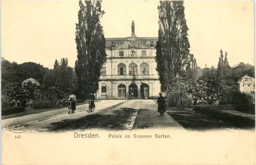 Dresden, Palais im Grossen Garten -518736