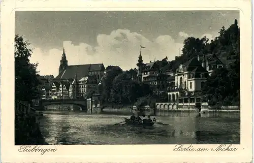 Tübingen, Partie am Neckar -518698