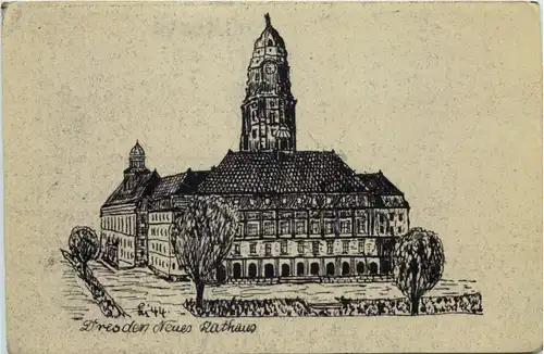 Dresden, Neues Rathaus -518778